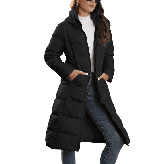 Eternatastic Women's Hoodies Tunic Sweatshirt Long Hoodie Jacket Casual Anorak Coat with Hood S-4XL