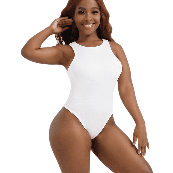 Eternatastic WomenShapewear Waist Trainer Bodysuits Clothing Tummy Control Seamless Full Body Shaper Jumpsuits Top