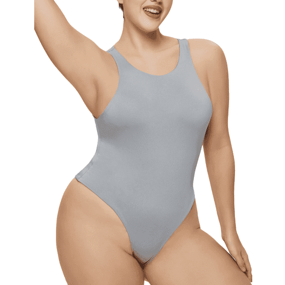 Eternatastic WomenShapewear Waist Trainer Bodysuits Clothing Tummy Control Seamless Full Body Shaper Jumpsuits Top