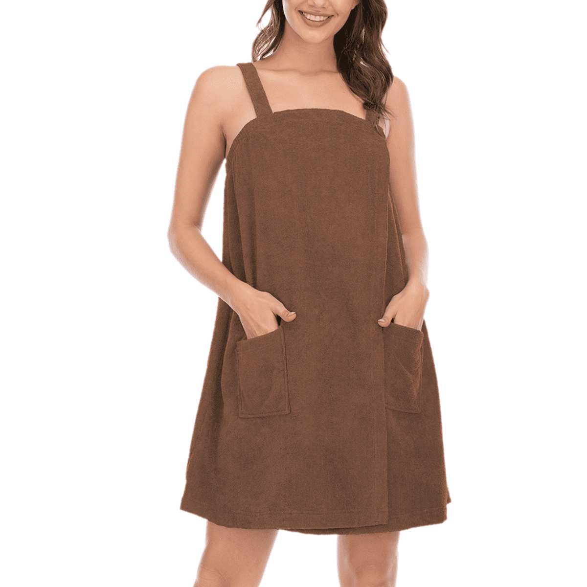 Eternatastic Womens Bath Shower Wrap Body Towel Wraps Spa Gym Pool Travel Bath Towels with Pockets