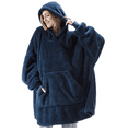 thumbnail image 1 of Eternatastic Womens Oversized Hoodies Pullover Sweater Fuzzy Fleece Sweatshirt with Pockets, 1 of 7