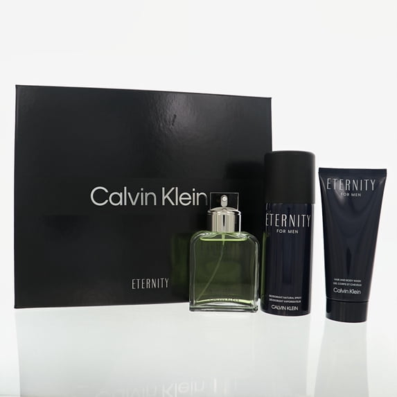 Eternity 3.3 3 Piece Gift Set For Men by Calvin Klein Gift Set for Men