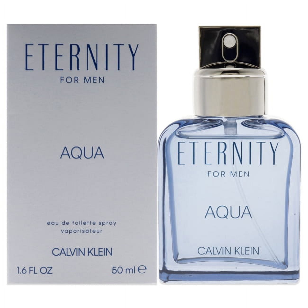 Eternity Aqua by Calvin Klein for Men - 1.6 oz EDT Spray