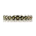 thumbnail image 1 of Eternity Band 3.47 Ctw Round Andalusite Gemstone 925 Sterling Silver Women Stacking Ring GIFT FOR HER Size US- 6.5, 1 of 8