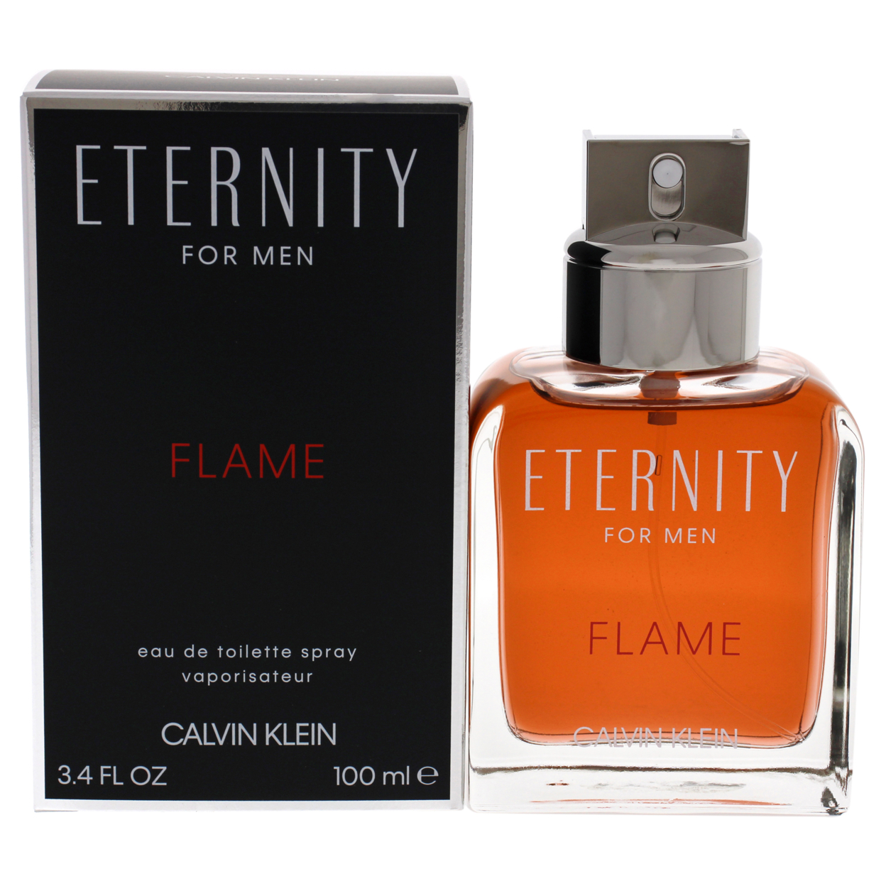 Eternity Flame by Calvin Klein for Men - 3.4 oz EDT Spray - image 1 of 3