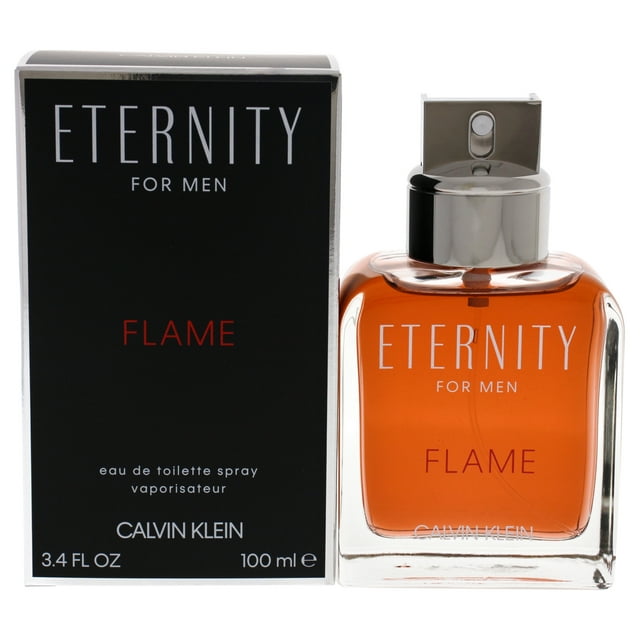 Eternity Flame by Calvin Klein for Men - 3.4 oz EDT Spray