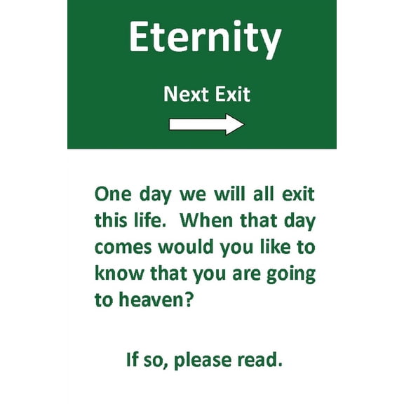 Eternity: Next Exit, (Paperback)