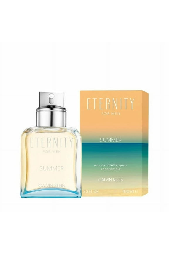 Eternity Summer Eau De Toilette 3.3 Oz / 100 Ml - Spray - Summer 2019 for Men by Calvin Klein