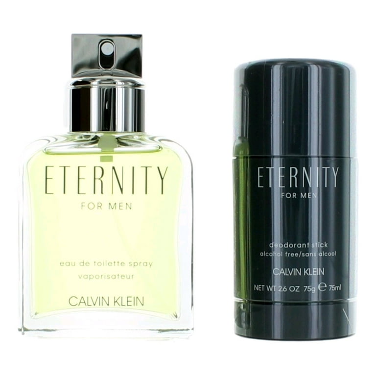 Eternity by Calvin Klein, 2 Gift Piece for Men Set with Deodorant