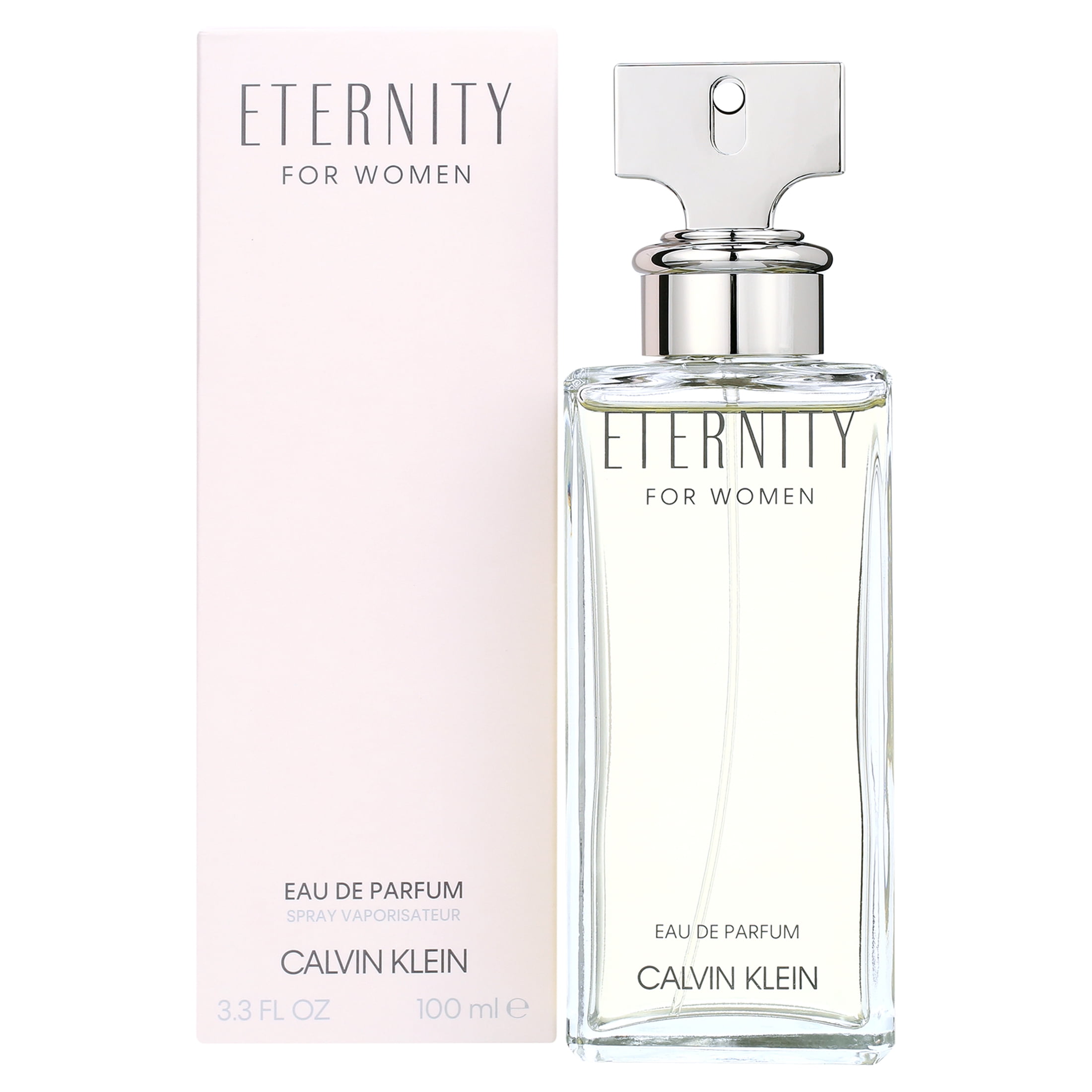 Eternity by Calvin Klein, 3.3/3.4 oz 100 ml EDP Spray for Women ...