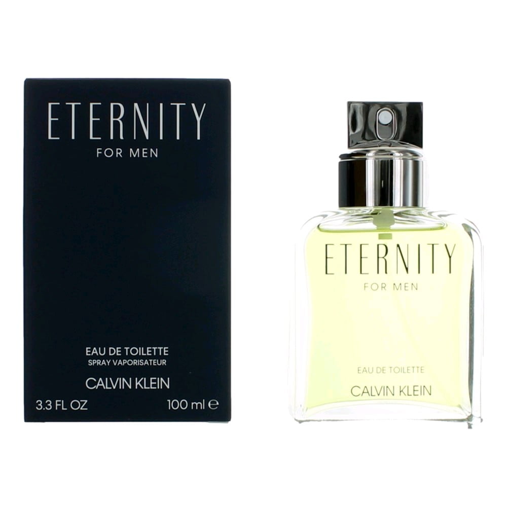 Eternity by Calvin Klein, 3.4 oz Eau De Toilette Spray for Men