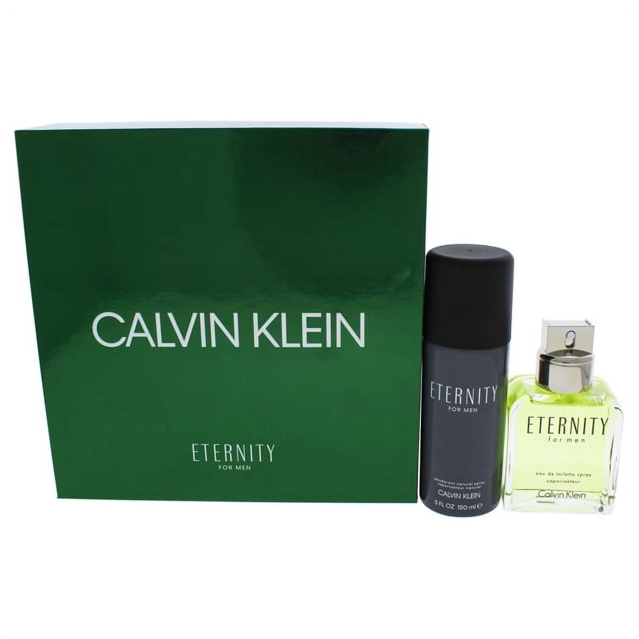 Eternity by Calvin Klein for Men 2 Pc Gift Set 3.4oz EDT Spray