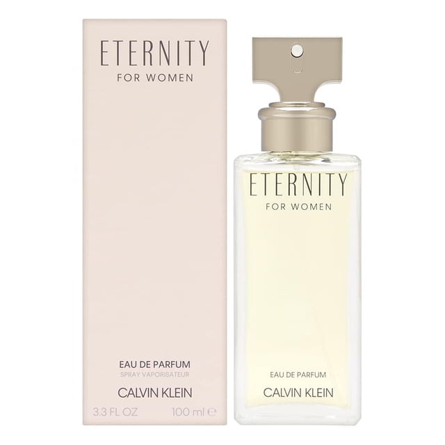 Calvin Klein Eternity for Women, 3.4 oz Eau De Parfum Spray, Romantic ...