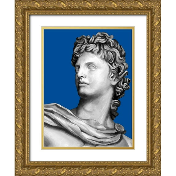 Ethan Harper 12x14 Gold Ornate Wood Framed with Double Matting Museum Art Print Titled - Custom Ornate Sculpture II