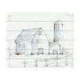 thumbnail image 1 of Ethan Harper 'Barnyard Pencil Sketch I' Wood Slat Art 18x22, 1 of 5