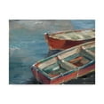 thumbnail image 1 of Ethan Harper 'Boats By The Lake I' Canvas Art, 1 of 4