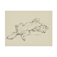 thumbnail image 1 of Ethan Harper 'Dog Tired III' Canvas Art, 1 of 3