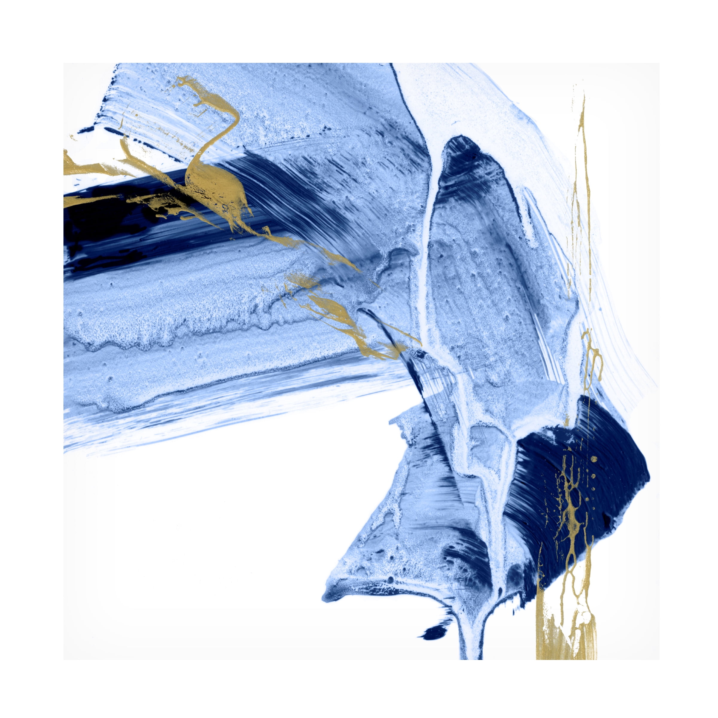 Ethan Harper 'Golden Current I' Canvas Art