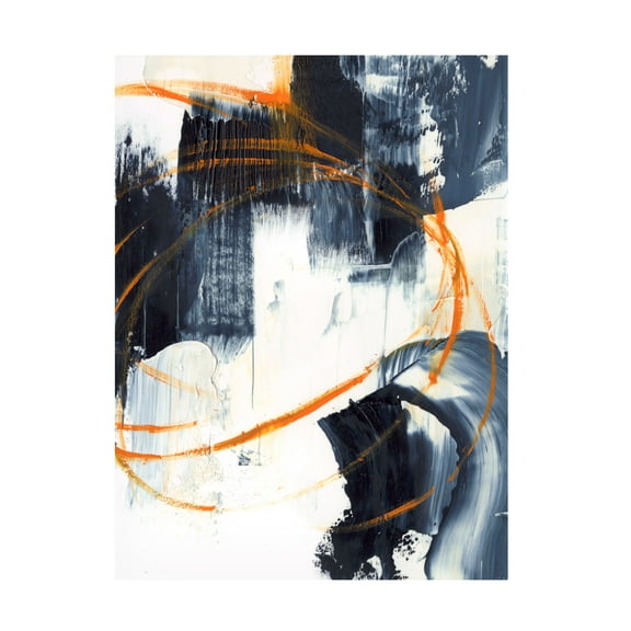 Ethan Harper 'Orange Rind II' Canvas Art