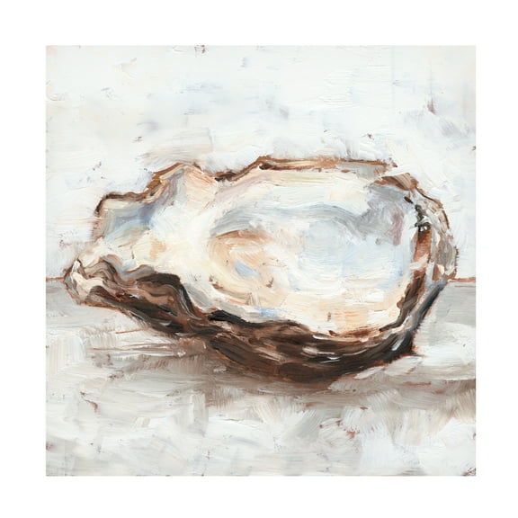 Trademark Fine Art Ethan Harper Oyster Study II Canvas Wall Art - 14x14