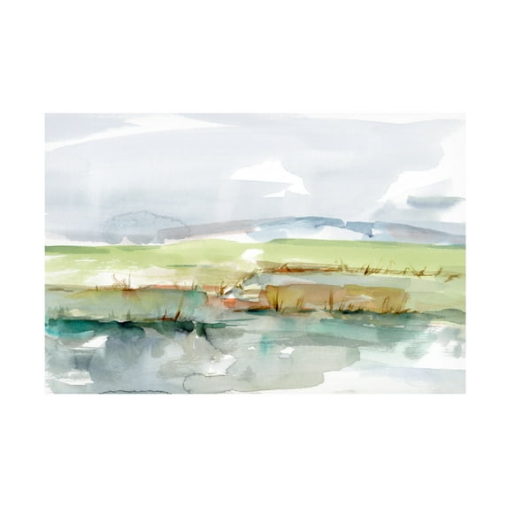 Ethan Harper 'Pastel Inlet I' Canvas Art