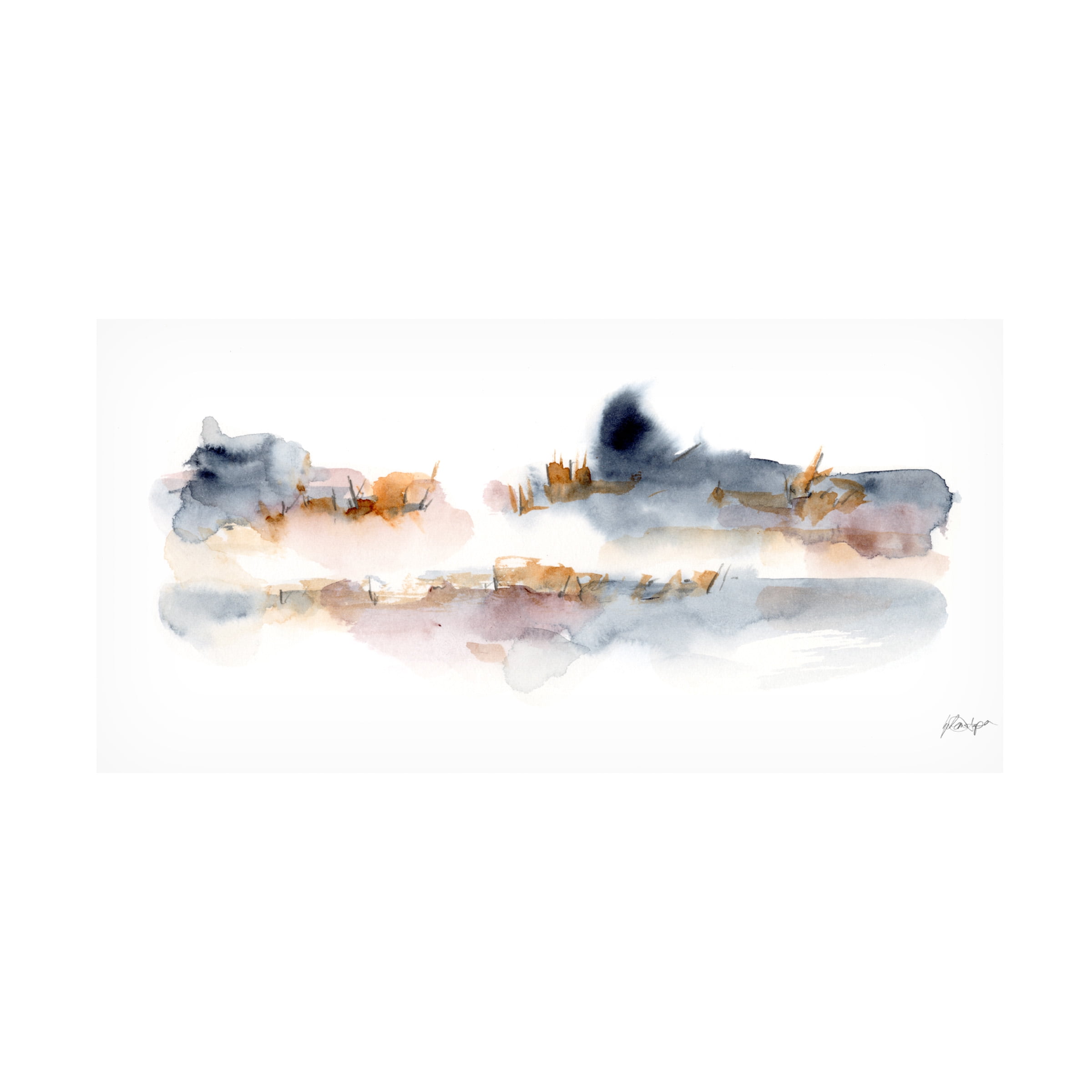 Ethan Harper 'Reeds and Cattails I' Canvas Art