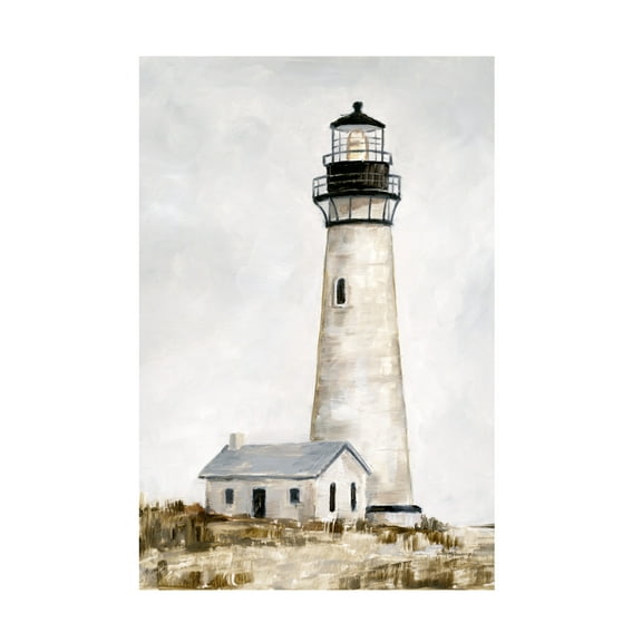 Ethan Harper 'Rustic Lighthouse II' Canvas Art