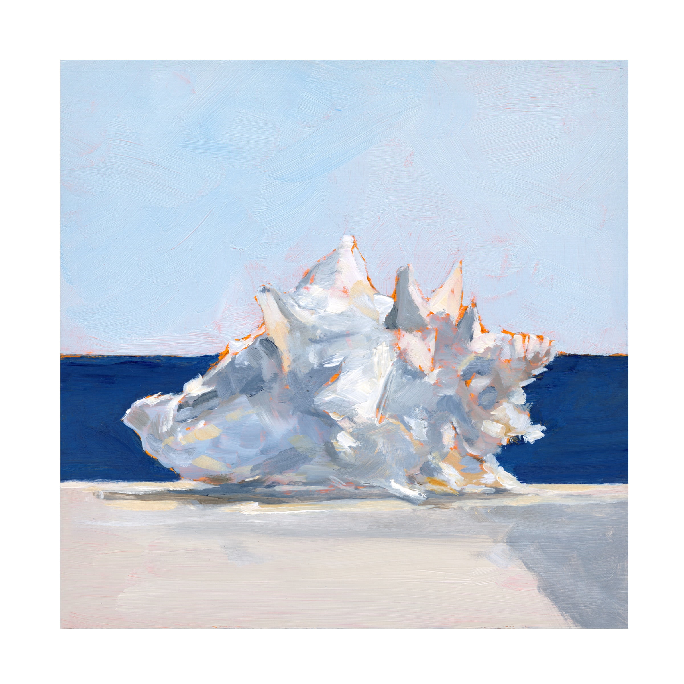 Ethan Harper 'Shell By the Shore I' Canvas Art