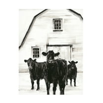 Ethan Harper 'Standing Around II' Canvas Art