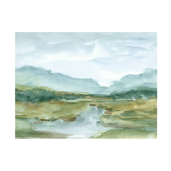 Trademark Fine Art Ethan Harper Watercolor Sketchbook Iv Canvas Wall Art - 35x47