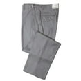 thumbnail image 1 of "Ethan" Heather Grey Super 150's Luxury Viscose Blend Suit Pants, 1 of 3