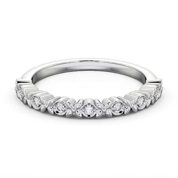 Ethan Jewel 0.4 Ct VVS1/D Oval Cut Moissanite Ring - 14K White Gold Plated Wedding Anniversary Rings - Simple Moissanite Rings for Women's - Gorgeous Anniversary Gifts for Women's