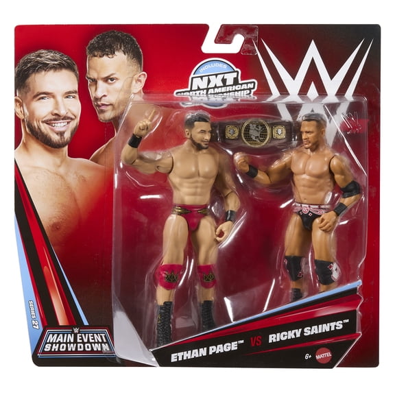 Ethan Page & Ricky Saints - WWE Main Event 2-Packs 27 Mattel WWE Toy Wrestling Action Figures