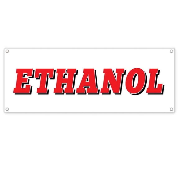 Ethanol 13 oz Vinyl Banner With Metal Grommets