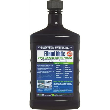 Ethanol Medic Fuel Treatment and Stabilizer for Gasoline Engines, 32-Ounce