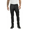 thumbnail image 1 of Ethanol Stretch Fashion Casual Leather Pants, 1 of 7