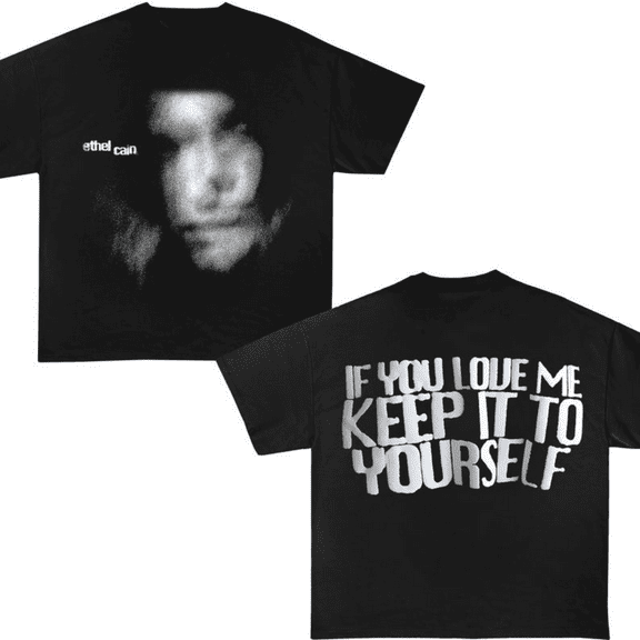 Ethel Cain 2025 Tour Merch Graphic Tee – Vintage 90s Style Fan T-Shirt If You Love Me Keep It To Yourself Print Tee