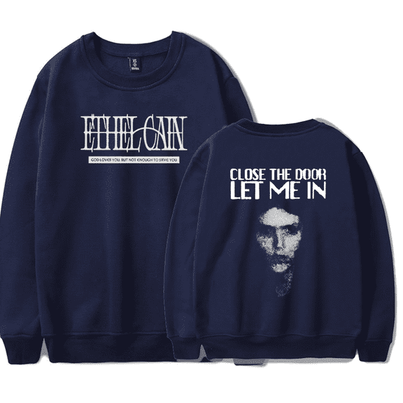 Ethel Cain Close The Door Merch Crewneck Sweatshirts Cosplay Women Men Fashion Long Sleeve Stylish Y2K Design New Sport Top