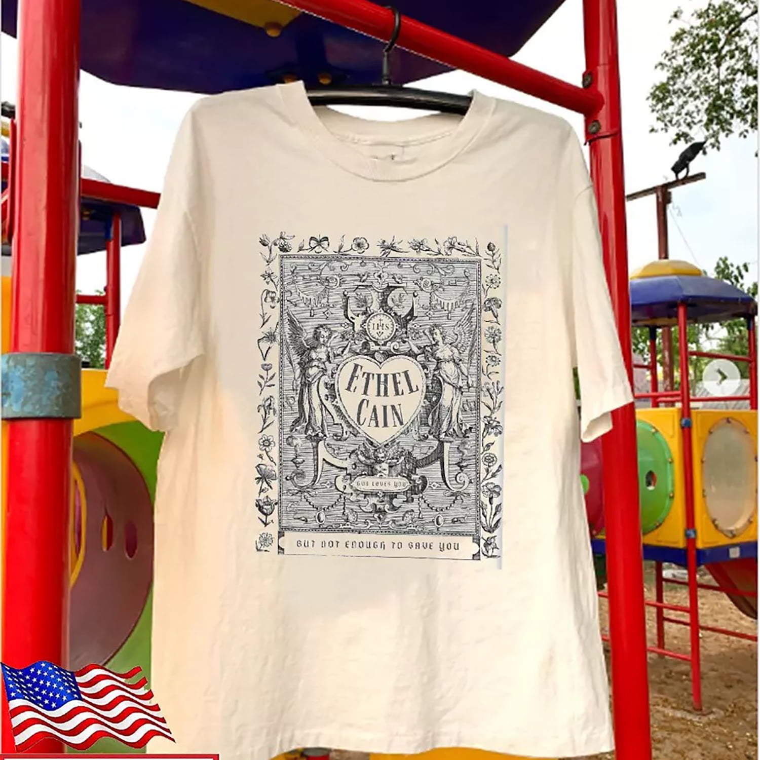 Ethel Cain God Saves You But Not Enough T Shirt Full Size S5XL