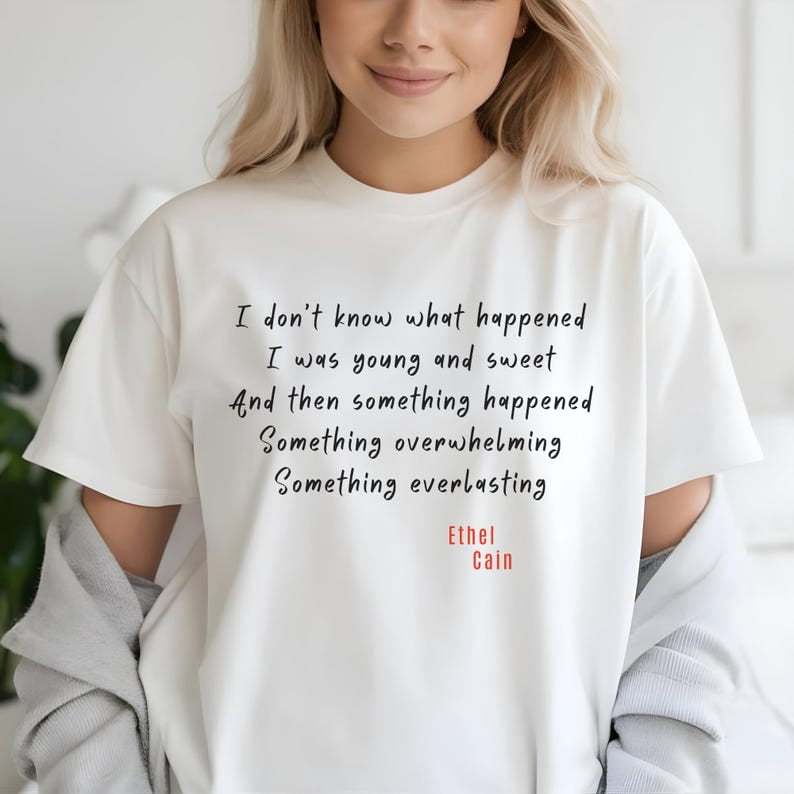 Maglietta Ethel Cain Nera – Merch Ufficiale? No, Ma è Fatta Bene! Taglie Dalla S Alla 3XL (AG2650)