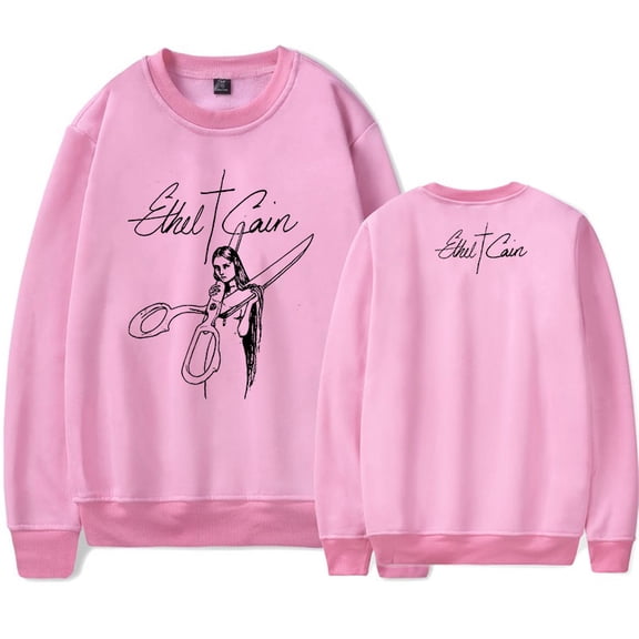 Ethel Cain Merch Crewneck Sweatshirts Cosplay Women Men Fashion Long Sleeve Stylish Y2K Design New Top