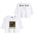 thumbnail image 1 of Ethel Cain Merch T-Shirt For Women&Girls Midriff Short Sleeve Summer Fashion Vest Y2K Tee, 1 of 5