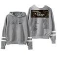 thumbnail image 1 of Ethel Cain Merch The Willoughby Tucker Forever Tour Hoodie - Unisex Pocketless Double-Sleeve Casual Sweatshirt,L,Gray, 1 of 2
