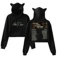 thumbnail image 1 of Ethel Cain The Willoughby Tucker Forever Tour Cat Ears Crop Top Long Sleeve Streetwear Women's Hoodie, 1 of 3
