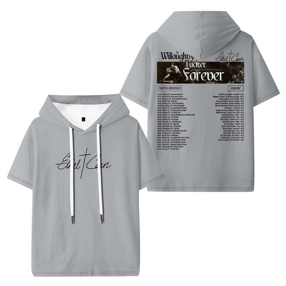 Ethel Cain Willoughby Tucker Forever Tour 2025 Hooded T-Shirts Women Men Short Sleeve Tee Casual Fashion Clothes