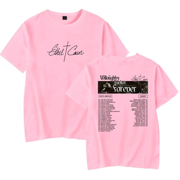 Ethel Cain Willoughby Tucker Forever Tour 2025 T-Shirt Women Men Casual Crewneck Short Sleeve Fashion Tee
