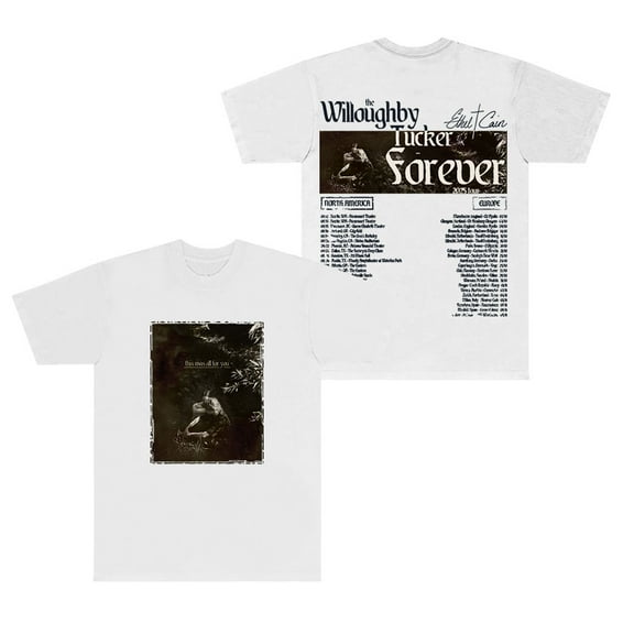 Ethel Cain Willoughby Tucker Forever Tour 2025 T-Shirts Women Men HipHop Short Sleeve Tee