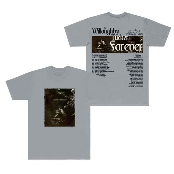 Ethel Cain Willoughby Tucker Forever Tour 2025 T-Shirts Women Men HipHop Short Sleeve Tee