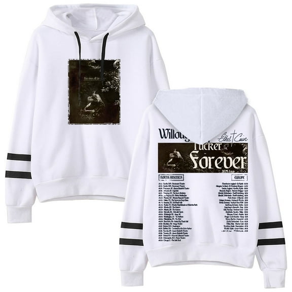 Ethel Cain Willoughby Tucker Forever Tour Merch Pullovers Pocketless Parallel Bars Sleeve Streetwear