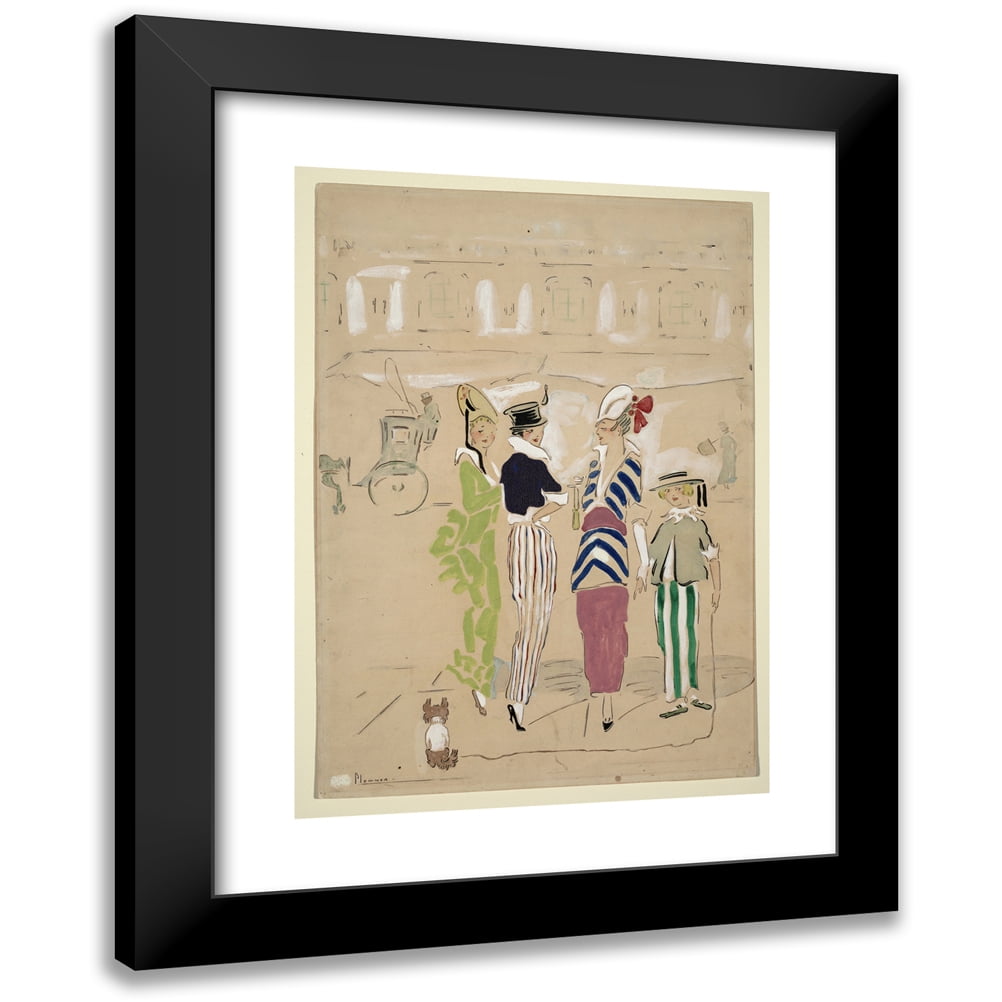 Ethel Plummer 11x14 Black Modern Framed Museum Art Print Titled ...